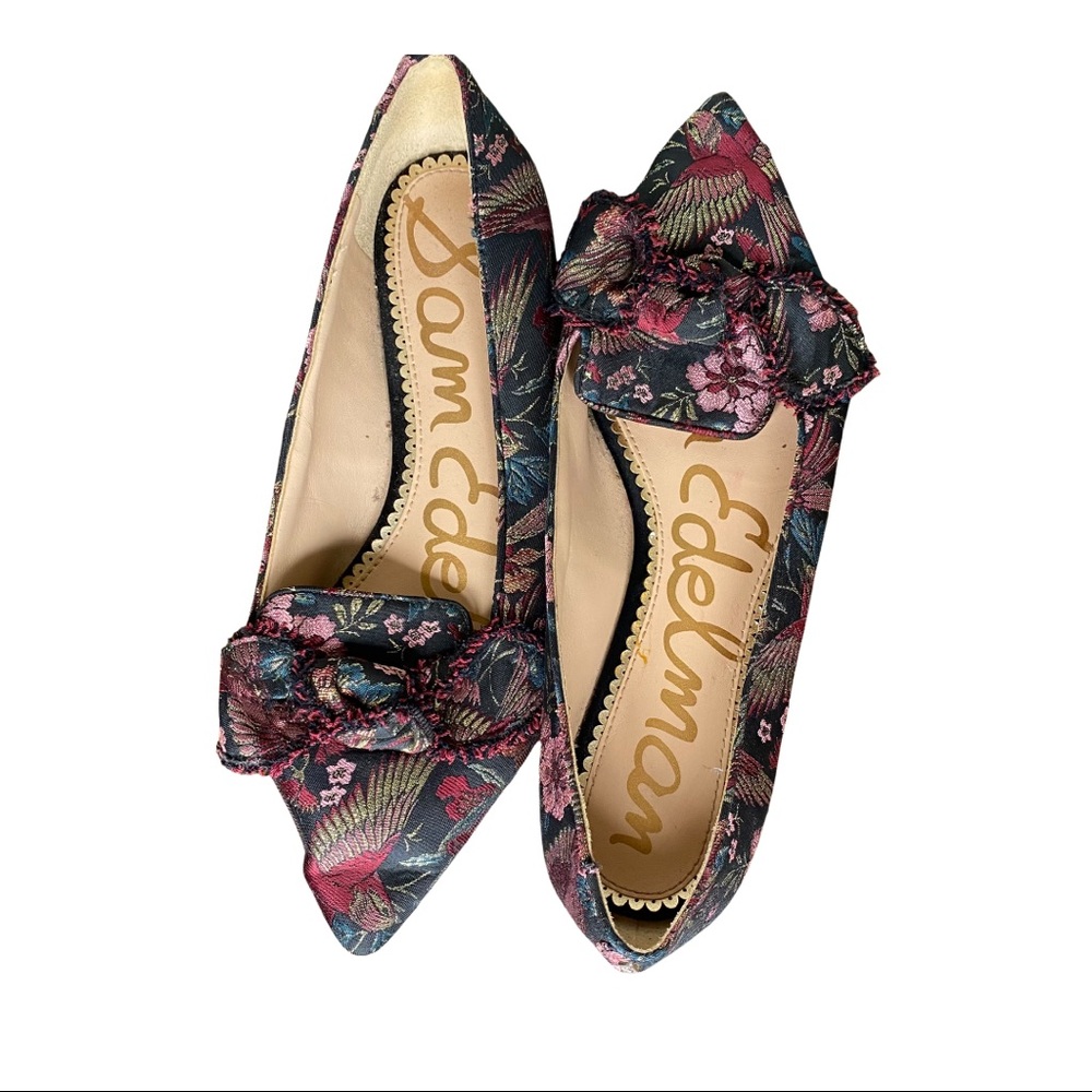 Sam Edelman Rochester Ballet Jacquard Flats 7.5 - Picture 11 of 12